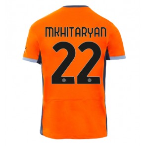 Inter Milan Henrikh Mkhitaryan #22 Koszulka Trzecich 2023-24 Krótki Rękaw